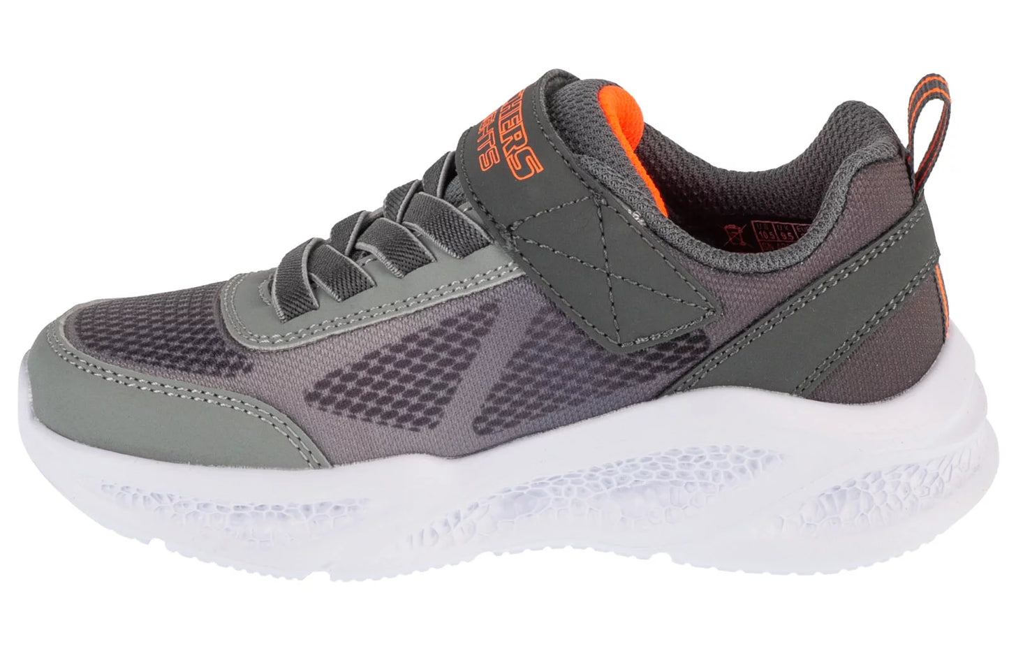 SKECHERS KIDS S LIGHTS KRENDOX - CHARCOAL GREY