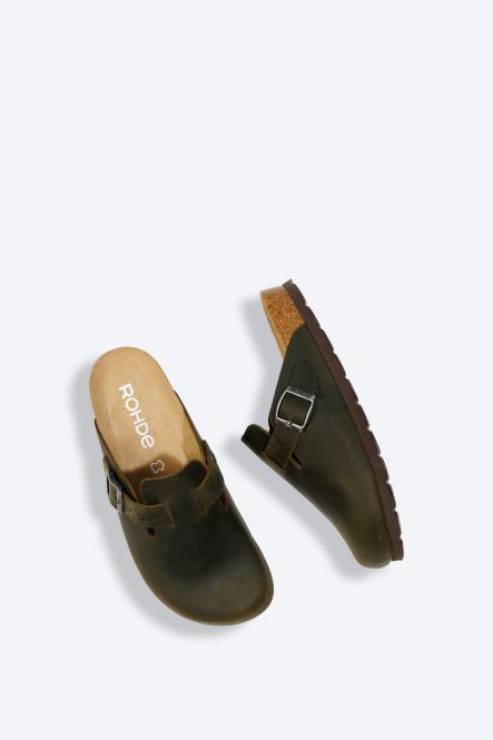 ROHDE WOMENS ALBA CLOG - OLIVE