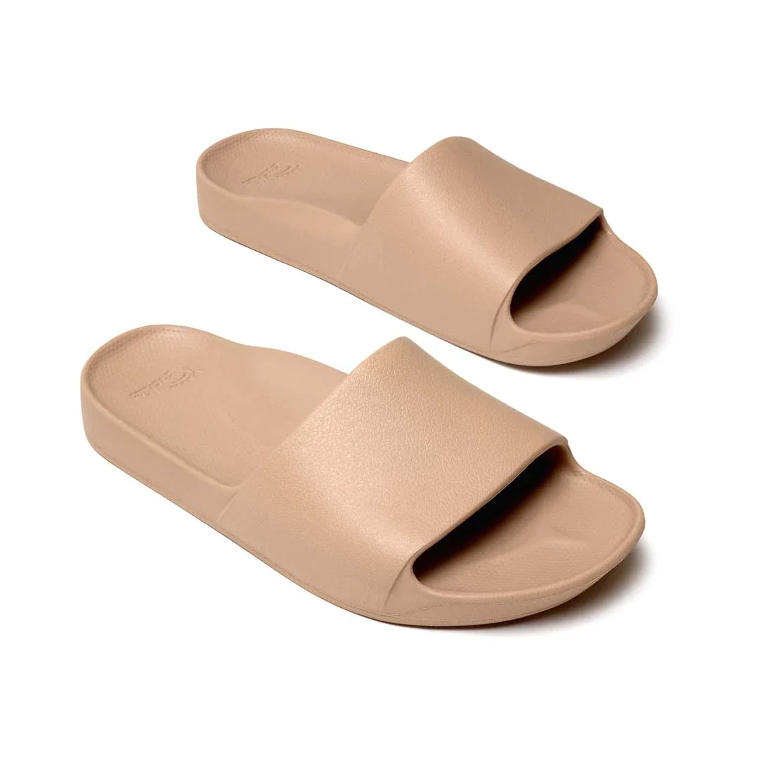 ARCHIES ARCH SUPPORT SLIDES - TAN