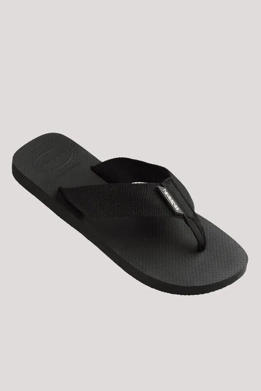 HAVAIANAS URBAN BASIC MATERIAL - BLACK
