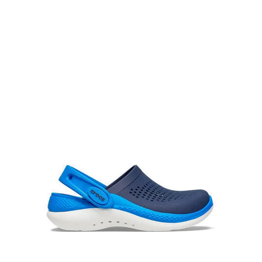 CROCS YOUTH LITERIDE 360 CLOG - NAVY/BRIGHT COBALT