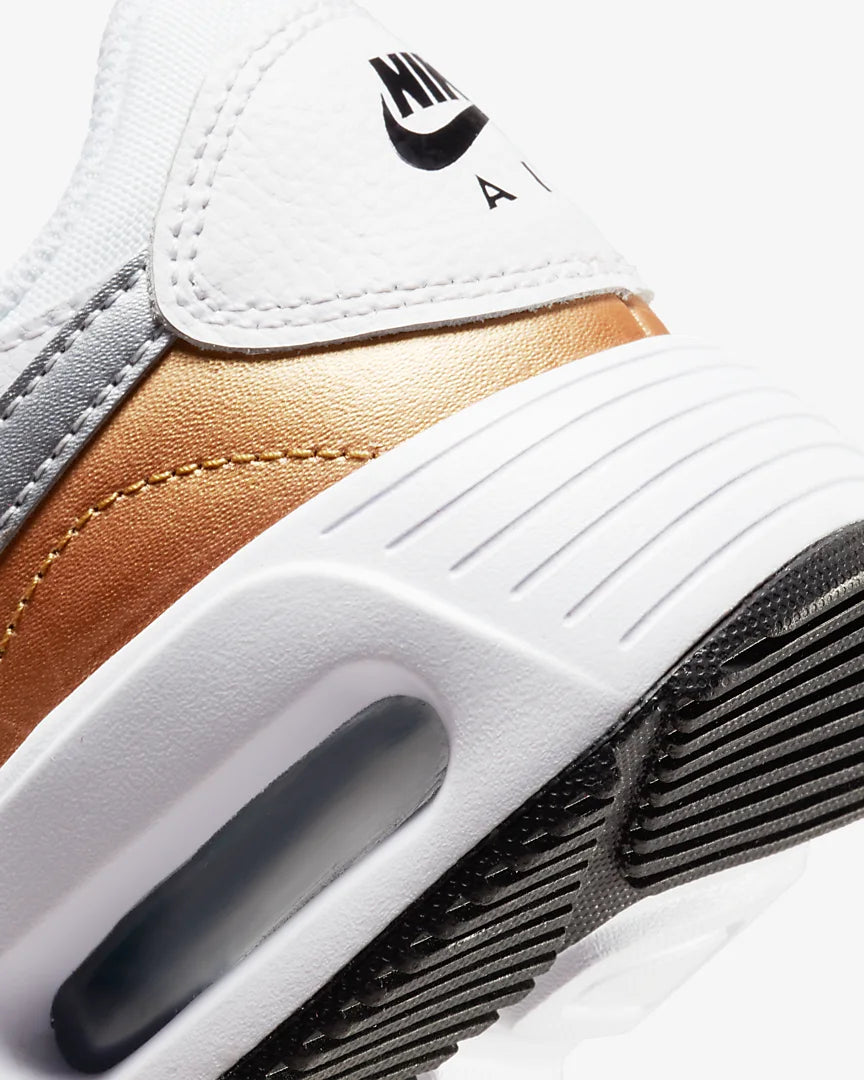 Gold and silver nike 2025 air max