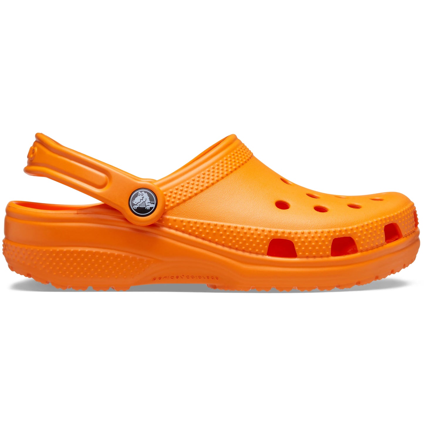 Orange crocs on sale