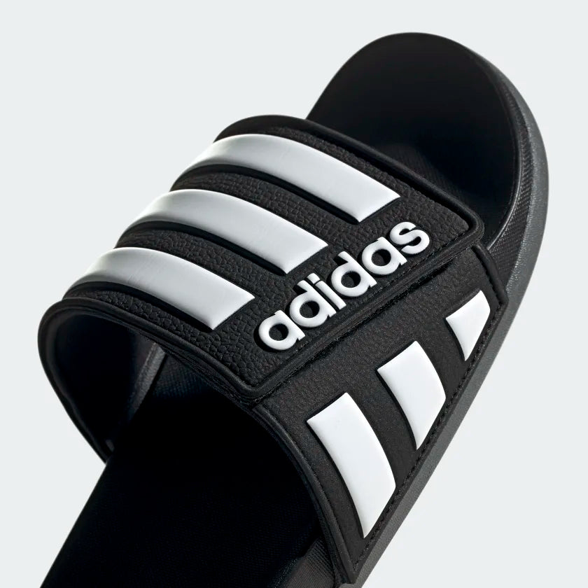 ADIDAS ADILETTE COMFORT ADJUSTABLE SLIDES Core Black Cloud