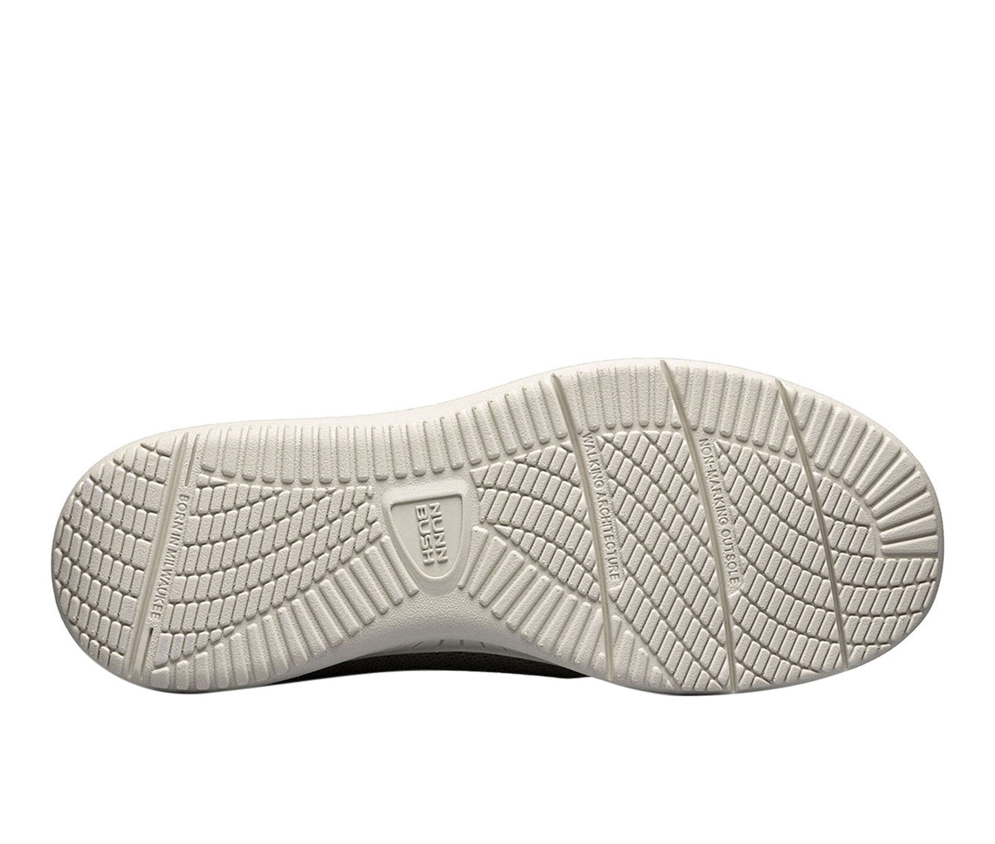 FLORSHEIM NUNN BUSH CONWAY KNIT MOC TOE SLIP ON - TAUPE