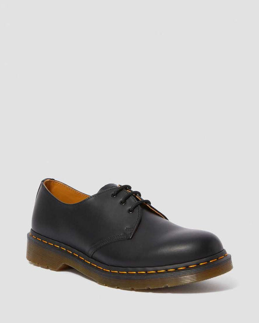 DR MARTENS 1461 SMOOTH LEATHER SHOES - BLACK SMOOTH