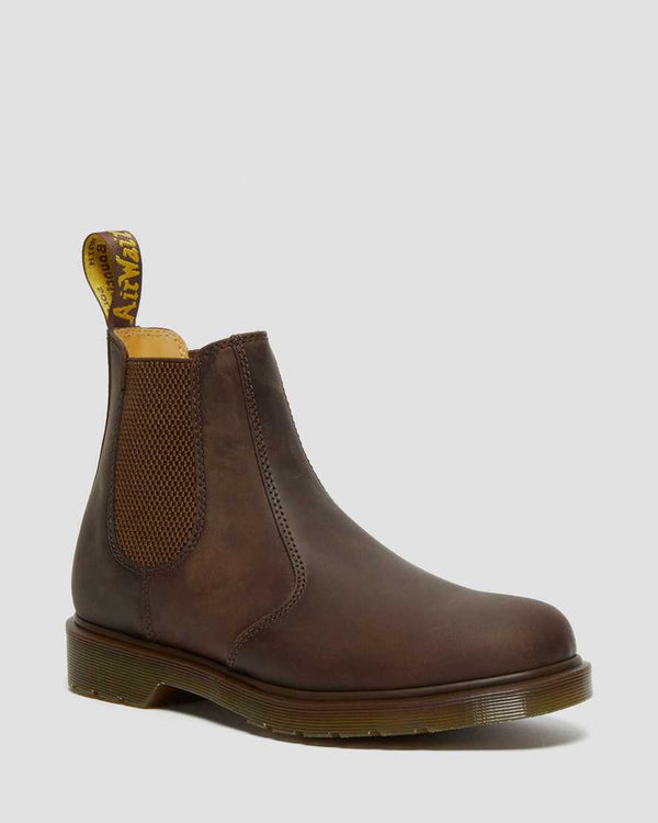 DR MARTENS 2976 CRAZY HORSE - DARK BROWN