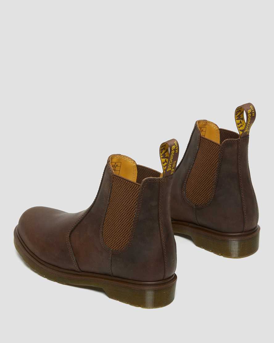 DR MARTENS 2976 CRAZY HORSE - DARK BROWN
