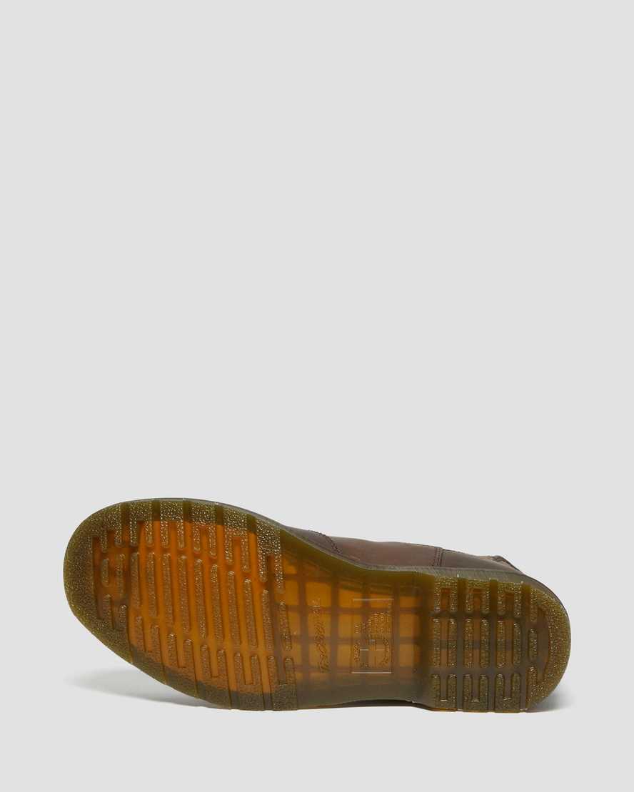DR MARTENS 2976 CRAZY HORSE - DARK BROWN