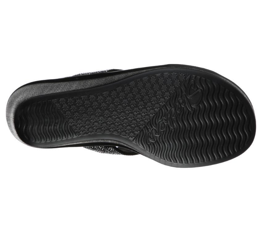 SKECHERS WOMEN S RUMBLE ON BLING GAL BLACK SILVER Lotsa Shoes
