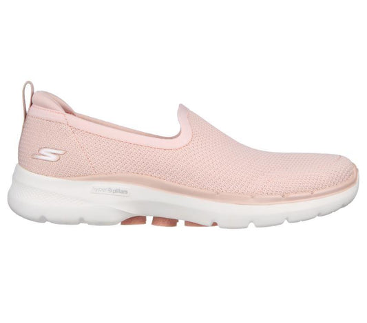 SKECHERS WOMEN'S GOWALK 6 - CLEAR VIRTUE MAUVE