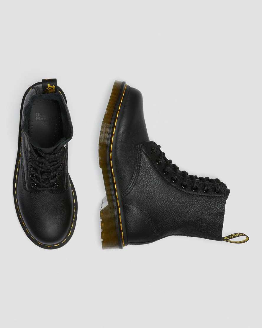 DR MARTENS 1460 PASCAL VIRGINIA LEATHER - BLACK