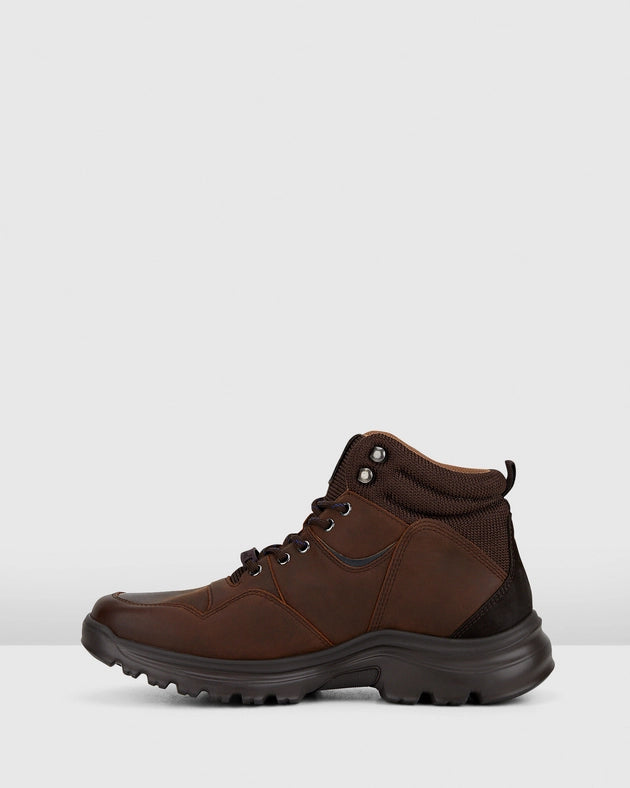 HUSH PUPPIES ADVENTURE - BROWN MULTI