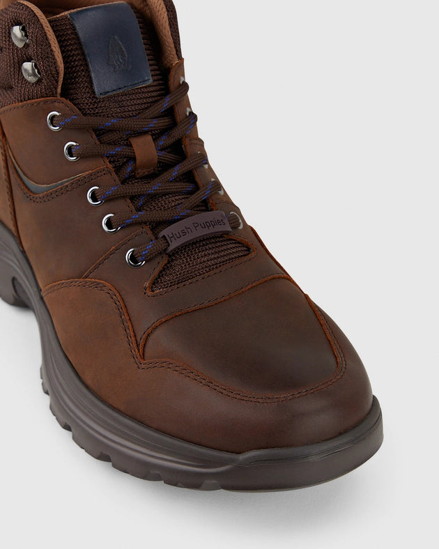 HUSH PUPPIES ADVENTURE - BROWN MULTI