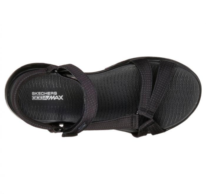 SKECHERS ON THE GO 600 BRILLIANCY BLACK/BLACK – Lotsa Shoes