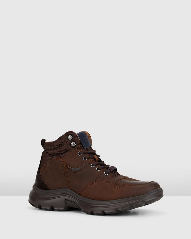 HUSH PUPPIES ADVENTURE - BROWN MULTI