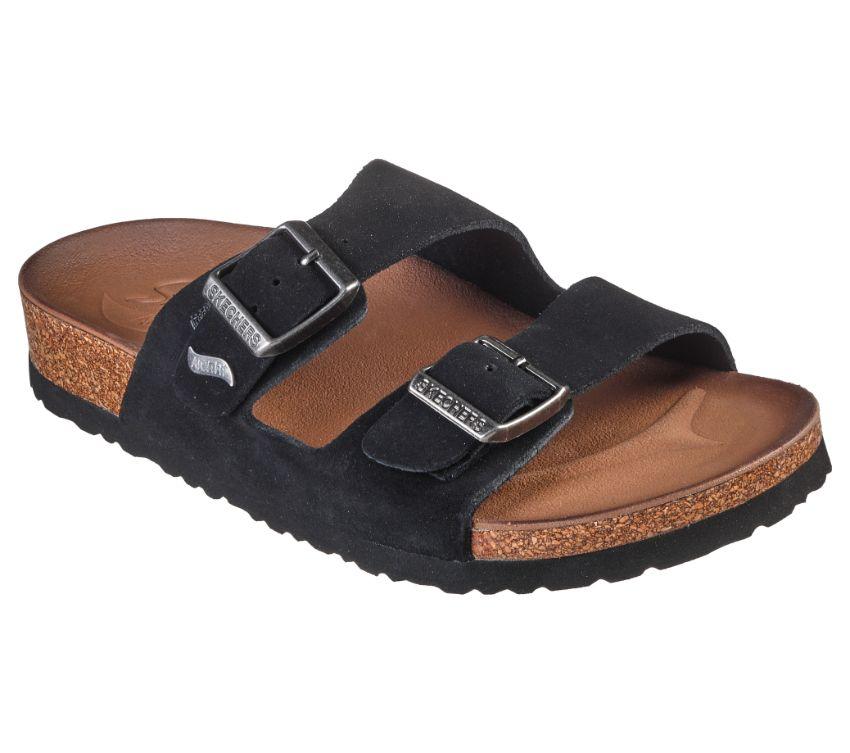 SKECHERS WOMEN S ARCH FIT GRANOLA BLACK Lotsa Shoes
