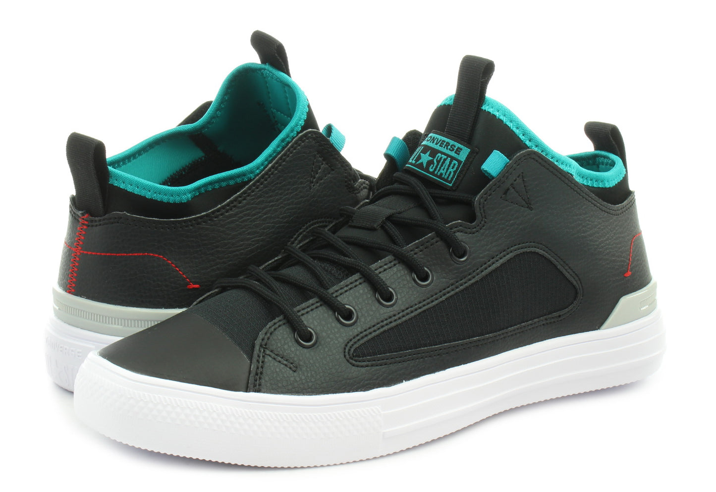 CONVERSE CHUCK TAYLOR ALL STAR ULTRA OX - BLACK/WHITE/TURBO GREEN