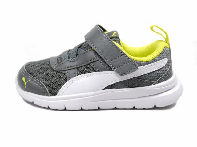 PUMA FLEX ESSENTIAL V INF - ROCK/WHITE/YELLOW