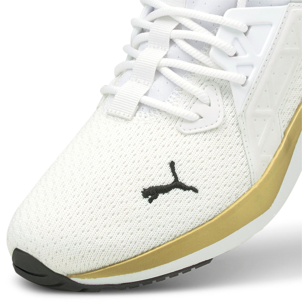 PUMA SOFTRIDE ENZO NXT SHINE WOMEN'S RUNNING - Puma White-Puma Team Gold