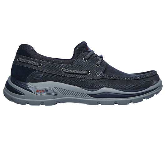 SKECHERS ARCH FIT MOTLEY OVEN - NAVY