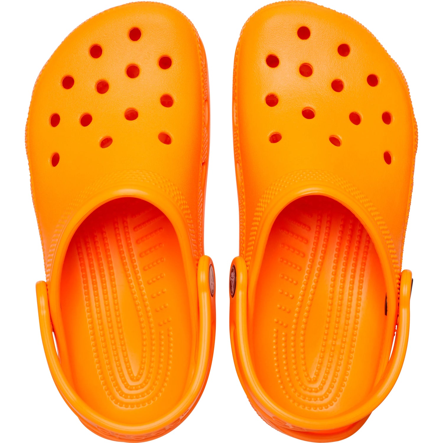 Orange kids store crocs