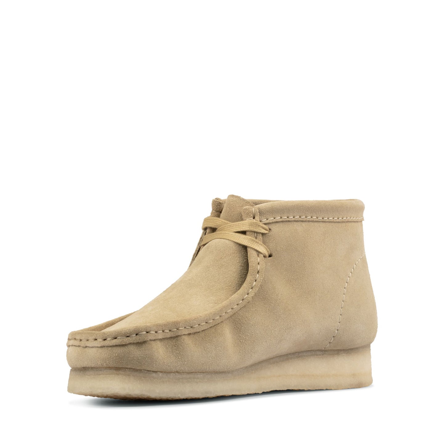 CLARKS WALLABEE BOOT - MAPLE SUEDE