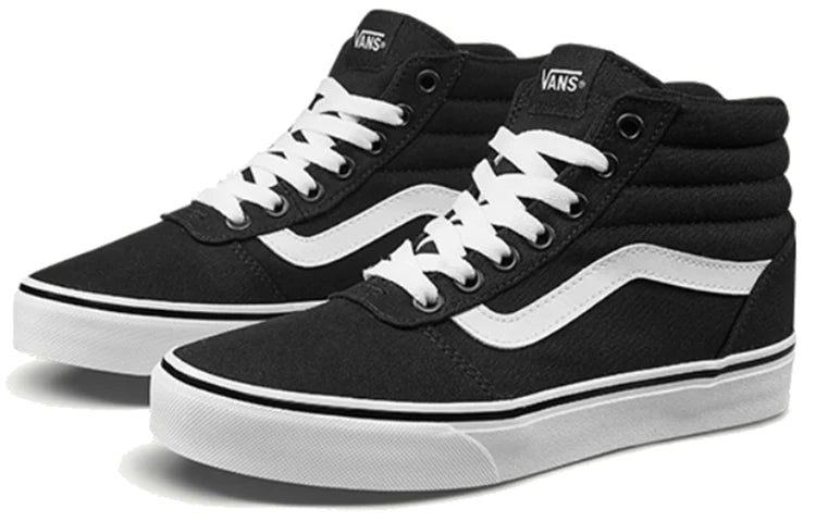 VANS WOMENS WARD HI - BLACK/WHITE