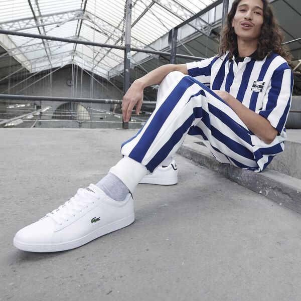 LACOSTE CARNABY EVO BL 1 LEATHER - WHITE
