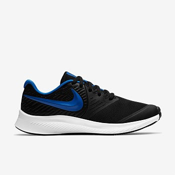 NIKE YOUTH STAR RUNNER 2 (GS) - BLACK/GAME ROYAL-WHITE