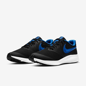 NIKE YOUTH STAR RUNNER 2 (GS) - BLACK/GAME ROYAL-WHITE