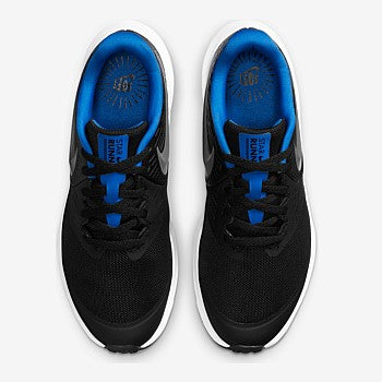 NIKE YOUTH STAR RUNNER 2 (GS) - BLACK/GAME ROYAL-WHITE