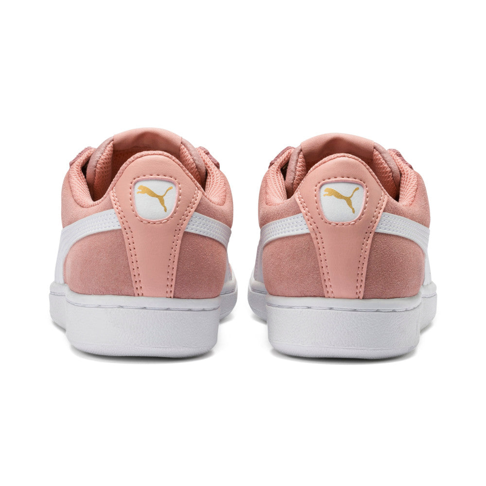 PUMA KIDS VIKKY V2 SUEDE SNEAKERS - Peony-Rosewater-Silver-White