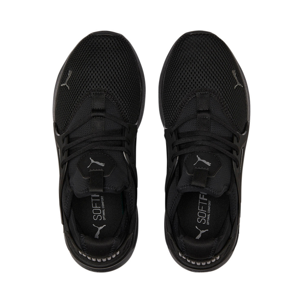 PUMA SOFTRIDE ENZO EVO - BLACK/CASTLEROCK – Lotsa Shoes