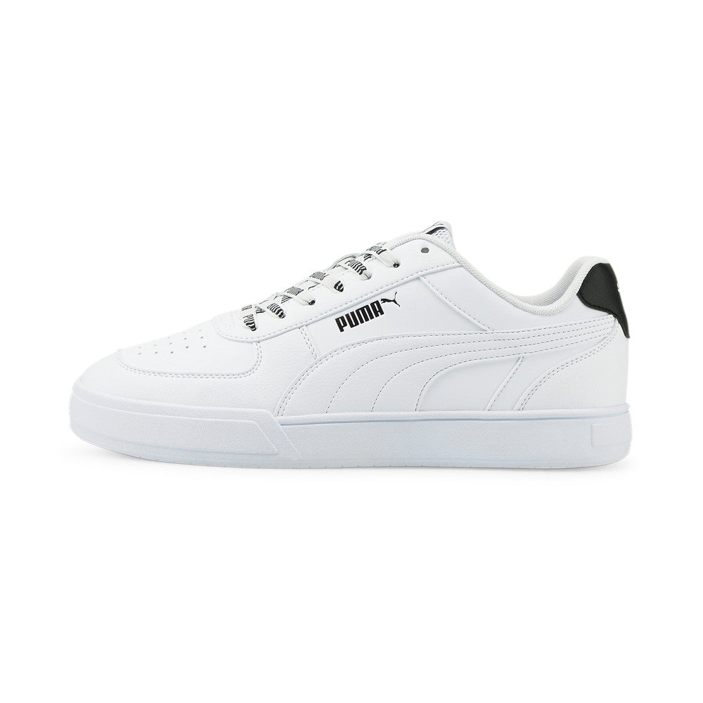 PUMA CAVEN LOGOMANIA - Puma White-Puma White-Puma Black