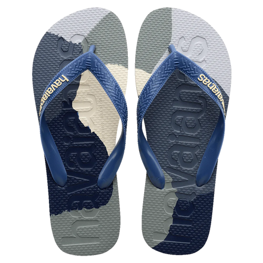 HAVAIANAS TOP LOGO MANIA COLOUR II FC - INDIGO BLUE