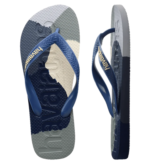 HAVAIANAS TOP LOGO MANIA COLOUR II FC - INDIGO BLUE