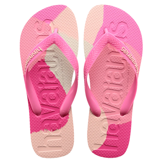 HAVAIANAS TOP LOGO MANIA COLOUR II FC - CRYSTAL ROSE