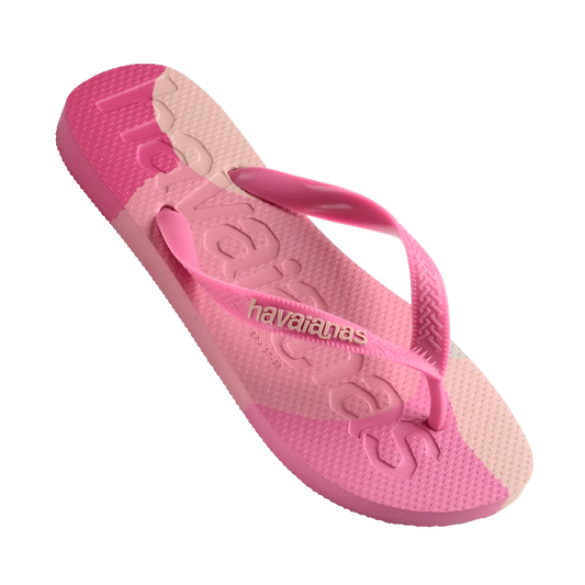 HAVAIANAS TOP LOGO MANIA COLOUR II FC - CRYSTAL ROSE