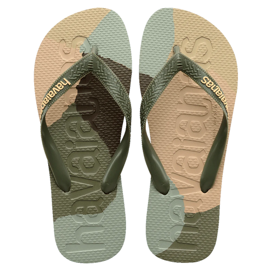 HAVAIANAS TOP LOGOMANIA JANDAL - GREEN