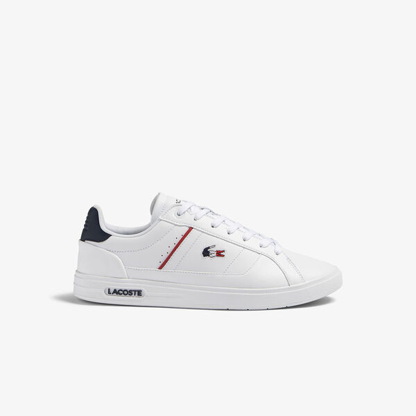 LACOSTE Europa Pro Sneakers - white/navy/red