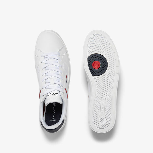LACOSTE Europa Pro Sneakers - white/navy/red
