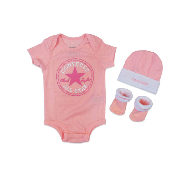 CONVERSE CT NEWBORN BABY CLASSIC 3PC SET - Lotsa