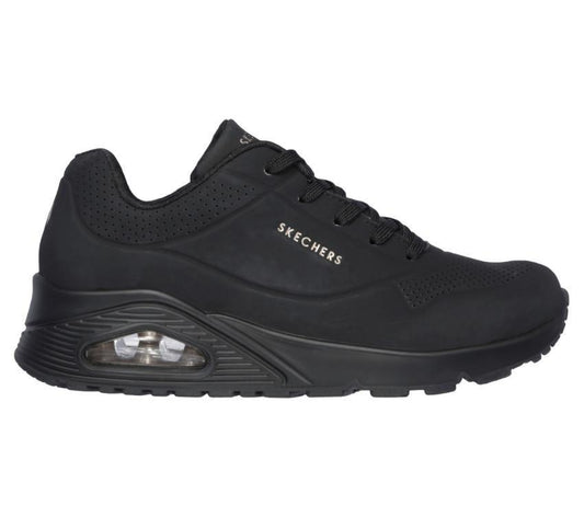 SKECHERS UNO STAND ON AIR - BLACK