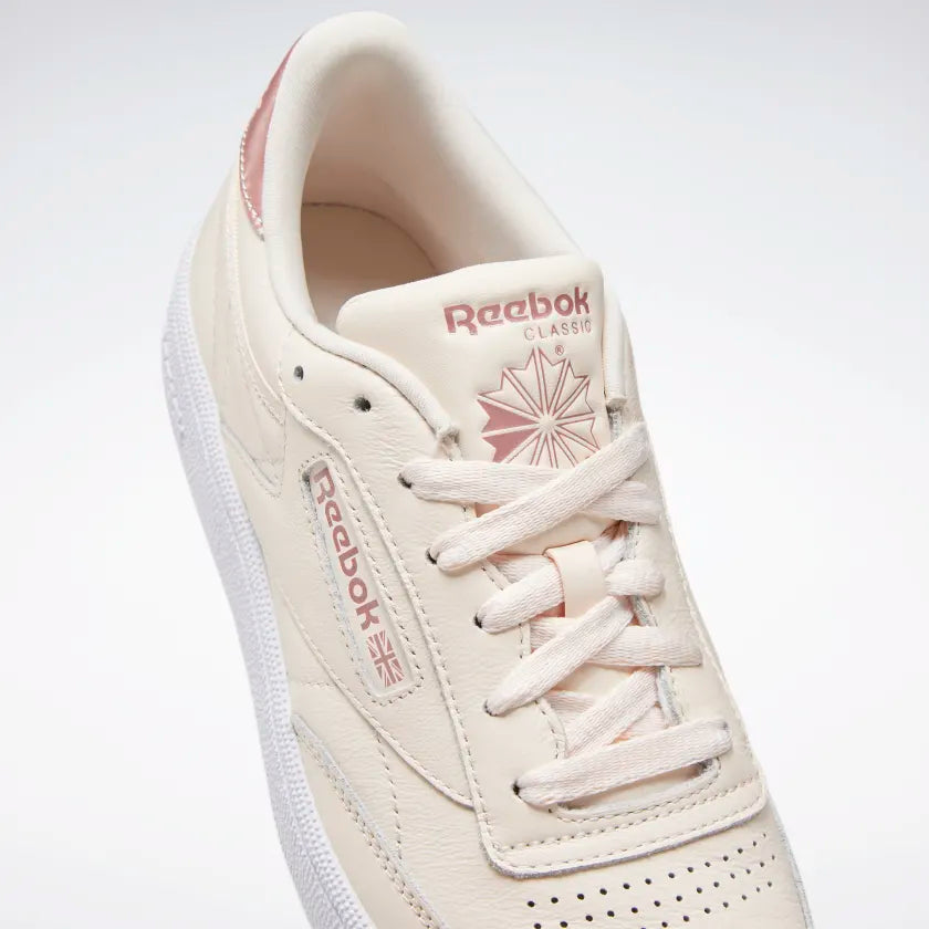 agitación principalmente despierta REEBOK CLUB C 85 - Ceramic Pink / Blush Metal / Ftwr White – Lotsa Shoes