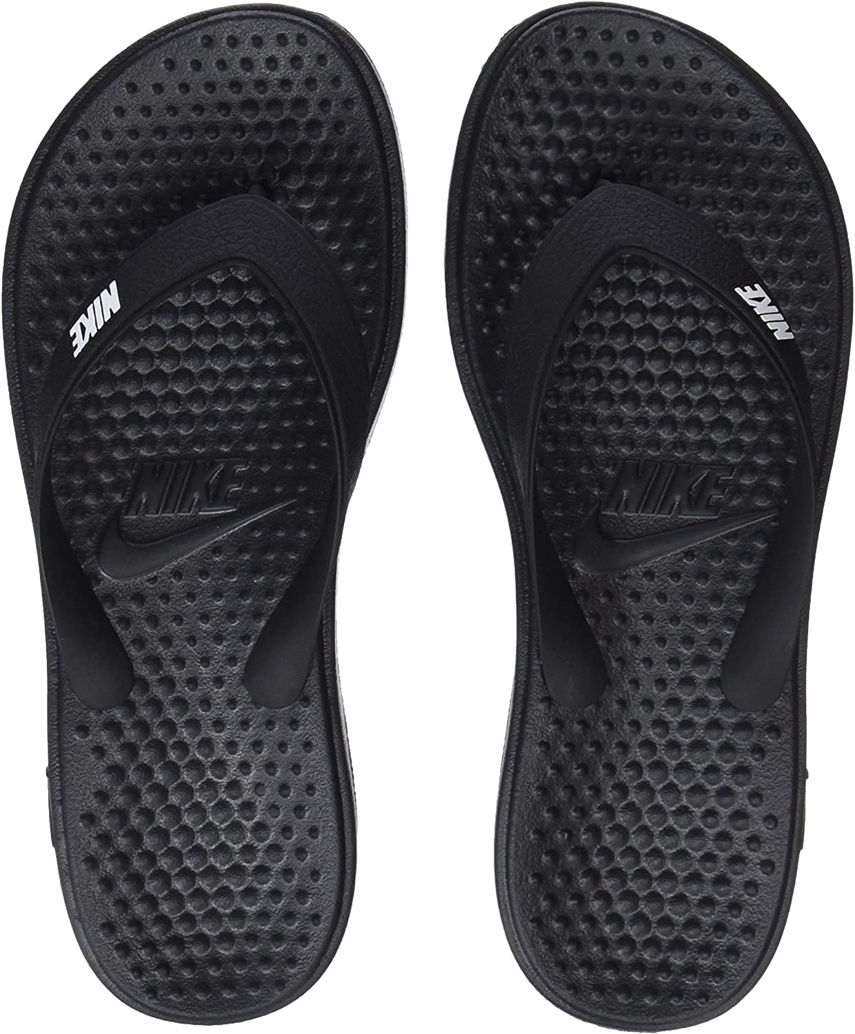 NIKE SOLAY THONG - BLACK/WHITE-BLACK