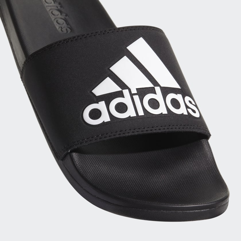 ADIDAS ADILETTE COMFORT SLIDES - Core Black / Core Black / Cloud White