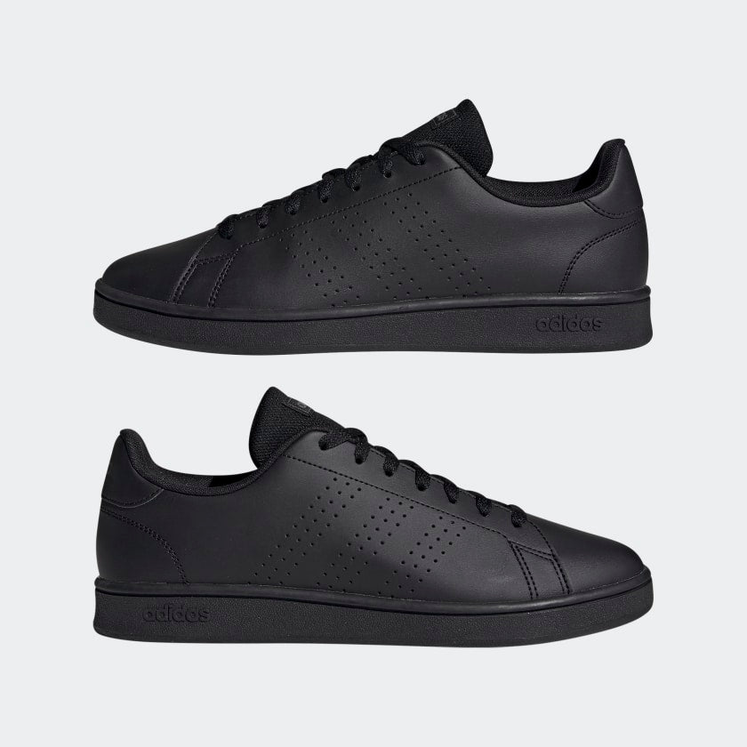 ADIDAS ADVANTAGE BASE - Core Black / Core Black / Grey Six