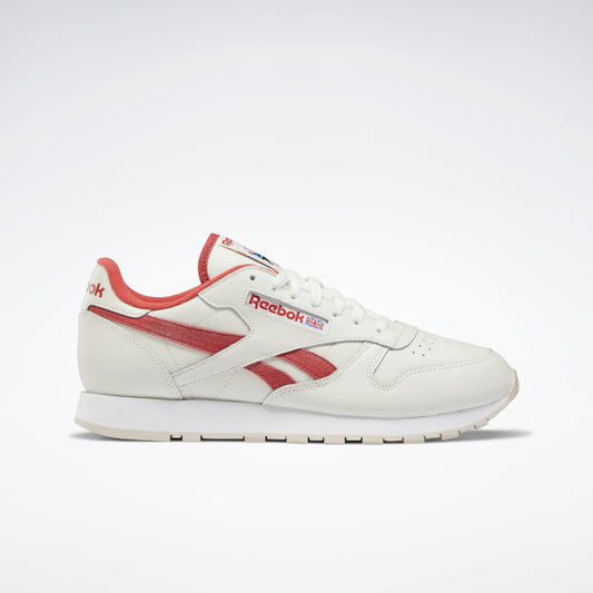 REEBOK CL LEATHER - Chalk / Mars Red / Stucco