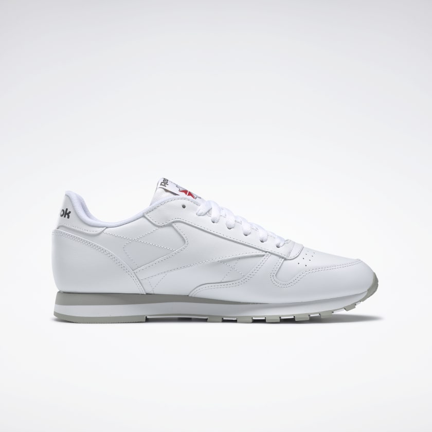 reebok classic white light grey
